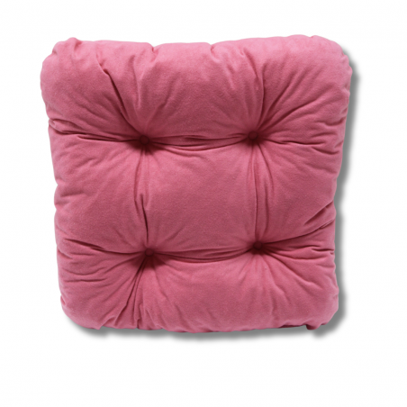 Cuscino trapuntato per sedia 40 x 40 x 8 cm -1227