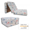 Materasso pieghevole in schiuma 195x65x10 cm GLORY