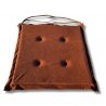 Cuscino sedia con  lacci 40x40x3cm 1000 - set di 4