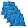 Cuscino sedia con  lacci 40x40x3cm 1331 - set di 4