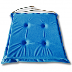 Cuscino sedia con  lacci 40x40x3cm 1331 - set di 4