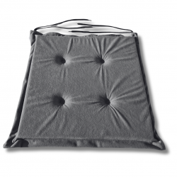 Cuscino sedia con  lacci 40x40x3cm 1008 - set di 6