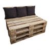 Cuscino, materasso, schienale 120 x 40 x 10 cm con cerniera 1021