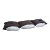 Cuscino, materasso, schienale 120 x 40 x 10 cm con cerniera 1021
