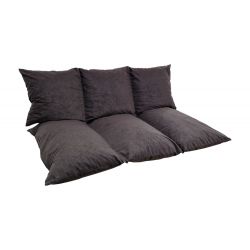 Cuscino, materasso, schienale 120 x 40 x 10 cm con cerniera 1021