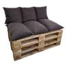 Cuscino, materasso, schienale 120 x 40 x 10 cm con cerniera 1021
