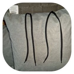 Cuscino, materasso, schienale 120 x 40 x 10 cm con cerniera 1229