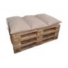 Cuscino, materasso, sedile 120 x 80 x 10 cm con cerniera 1009