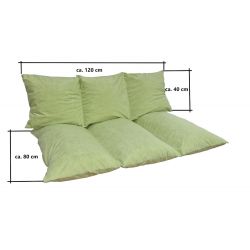 Cuscino, materasso, sedile 120 x 80 x 10 cm con cerniera 1229