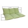 Cuscino, materasso, sedile 120 x 80 x 10 cm con cerniera 1229