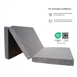 Fodera di ricambio per il materasso pieghevole 195x65x10 cm - 1008