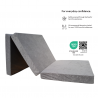 Fodera di ricambio per il materasso pieghevole 195x65x10 cm - 1008