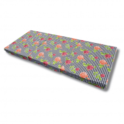 Fodera di ricambio per il materasso pieghevole 195x65x10 cm - 008