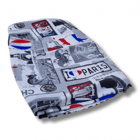 Fodera di ricambio per il materasso pieghevole 195x65x10 cm - PARIS