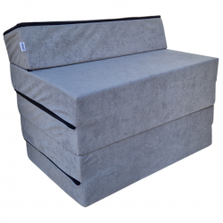 Materasso pieghevole con testiera 195x70x10 cm 1008