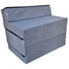 Materasso pieghevole con testiera 195x70x10 cm 1008