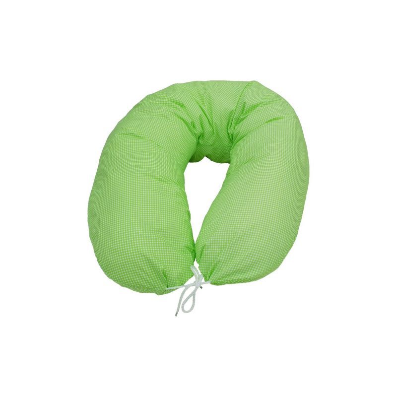 Federa in cotone con cerniera per cuscino da allattamento 190 cm  002