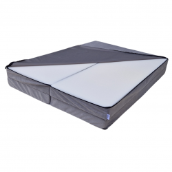 Fodera di ricambio per materasso pieghevole 200 x 120 x 8 cm - 1008