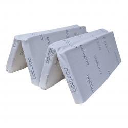 Materasso pieghevole in schiuma 200 x 160 x 8 cm BTR